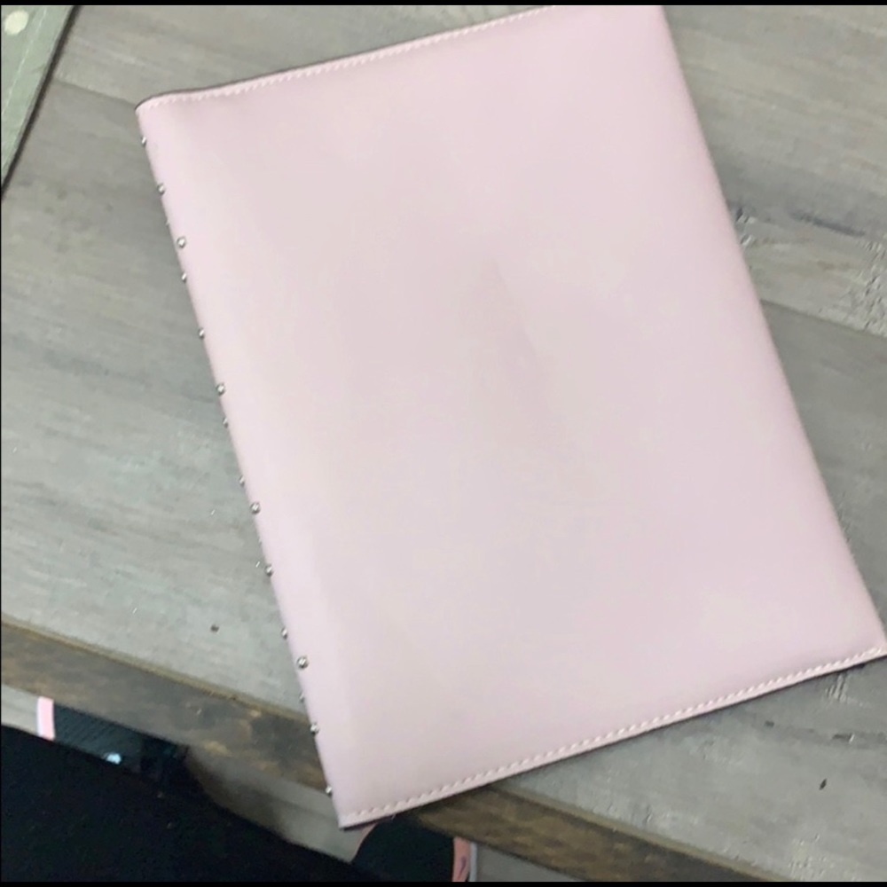 Design Lab Pink Stud Envelope Clutch - image 5